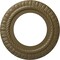 Ekena Millwork Claremont Ceiling Medallion (Fits Canopies up to 7"), 10 5/8"OD x 5 3/4"ID x 1/2"P, Mississippi Mud CM10CLMMF - alternate 1
